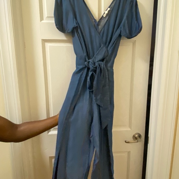 Chelsea and Violet Denim Jumpsuit Size M Brand New - Picture 5 of 7